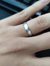 灵久久戒指大了调节器隐形戒圈缩小改小防脱缠绕防掉防滑套调整松紧器 细扁3MM 实拍图