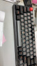 宏碁（acer） 无线蓝牙双模机械键盘键小型便携办公游戏笔记本台式电脑手机平板适用Mac/iPad 68键黑灰 茶轴【2.4G+蓝牙+有线三模】 实拍图