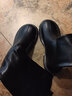 大东马丁靴2025年冬季新款欧美时尚粗跟短靴时尚百搭女鞋1135 黑色（单里） 35 实拍图