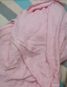 优米熊 竹纤维盖毯夏凉毯 单人空调被办公室午睡毯毛巾被 1.5×2m 粉色 晒单实拍图