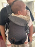 babybjorn Harmony婴儿背带宝宝简易抱娃神器解放双手网眼烟灰色/3D网眼 实拍图