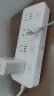 德力西插座分控排插带独立开关接线板拖线板插排板USB多功能家用CD98J-E 4位5孔独立分控全长1.8米 晒单实拍图
