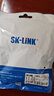 SK-LINK光纤耦合器 FC-FC方形单工法兰盘 单模多模光纤跳线接头适配器延长对接头SK-OHQ-FCFC 10个装 实拍图