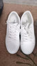 达芙妮软底小白鞋女2025秋季时尚平底百搭纯白学生休闲运动板鞋 实拍图