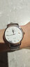 天王（TIAN WANG）手表情侣腕表石英表男士防水休闲手表女士时尚简约小表盘手表3874 白盘棕色皮带男表 实拍图
