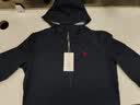 U.S. POLO ASSN.外套男春秋季连帽户外运动夹克男防风薄款休闲上衣 藏蓝色 XL 实拍图