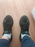 希慕驰（XIMUCHI）品牌 运动休闲鞋男 新款飞织网面透气鞋子男 黑色防臭网面男鞋 黑灰色单里 44 标准皮鞋尺码 实拍图