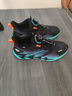 安踏童鞋弓速跑鞋儿童秋季男童2025新款网面透气舒适中大童运动鞋 黑绿5531 39 内长24.5cm 实拍图