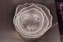 格娜斯玻璃沙拉碗家用透明玻璃碗套装日式创意蔬菜水果盘甜品碗三件套 晒单实拍图
