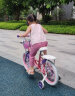 凤凰（Phoenix）儿童自行车 4-6-10-13岁童车女款公主款中大童宝宝单车 珠光粉/带后衣架 16寸 实拍图