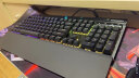 美商海盗船 (USCORSAIR) K70 RGB PRO 机械键盘 游戏键盘 全尺寸 8000Hz 竞技模式 铝框体 黑色 樱桃茶轴 实拍图