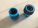 朗祺 水管快速接头 奶嘴 通水接驳头 水管分流接头园林工具配件 6分包胶通水接头117E 实拍图