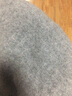 百图betu女装秋季新款毛衣羊毛半高领百搭女长袖毛衣2309D04 灰色 XL 实拍图