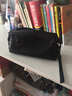 T-Land 真皮手包男头层牛皮大容量手抓包时尚个性韩版潮流休闲软皮手拿包 536黑色 实拍图