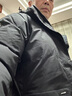 君羽羽绒服男新款户外加厚白鹅绒服800高蓬防风保暖白鹅绒夹克52217 黑色 2XL （推荐176-185斤） 实拍图