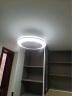 美的（Midea） LED吸顶灯过道走廊阳台免拆卧室儿童房现代简约灯具圆形全白 12W|白光27*6.3cm 实拍图
