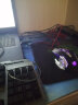云墨游戏鼠标有线笔记本台式机电脑USB家用发光静轻音办公绝地求生宏鼠标自定义可编程加重电竞 M7磨砂黑（轻音版） 实拍图