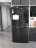 LG506升十字四门制冰机冰箱 电脑控温嵌入式智能冰箱 风冷无霜净味养鲜 家用大容量多维风幕家用冰吧 【24年新品冰趣系列】暮色黑F544MEP62D 实拍图