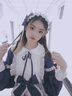 艾诺黛 公主裙洛丽塔蓬蓬裙lolita全套lo裙夏季甜妹穿搭【梦境游乐园】 【梦境游乐园】浅蓝色小裙子本体+发带 M 实拍图