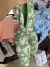 迷你巴拉儿童羽绒服男女童厚款保暖连帽棉服防风保暖羽绒外套【防水透湿】 绿白色调 120 实拍图