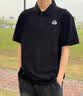 卡帕（Kappa）背靠背夏运动短袖polo衫2026新款男士宽松t恤半袖上衣K0D32PD01D 【修身/轻盈/柔软】黑色-990A L （推荐尺码175/96A） 实拍图