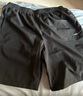 鸿星尔克运动短裤男夏季透气宽松凉感跑步短裤男裤速干清爽五分裤休闲裤子 正黑-3003 XL （170-175cm/130-140斤） 实拍图