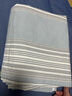 斐皇纯棉老粗布床单单件加厚全棉可裸睡学生宿舍单人凉席被单双人家用 淡雅【原棉粗布】 200*230cm适用于1.5米宽床 实拍图