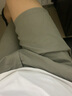 夏冰妮休闲短裤男夏季新款潮流棉透气五分裤沙滩裤商务工装小西装裤男士 深灰色 30 实拍图
