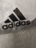 阿迪达斯 （adidas）运动套装2023夏季休闲速干短袖户外运动裤两件套 白金直筒裤 XL  晒单实拍图