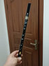 永华竖笛6孔竖吹扁嘴葫芦笛子乐器成人学生初学苦竹笛直笛零基础 黑色 F+配件 实拍图