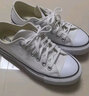 匡威（Converse）官方 All Star Lift经典厚底鞋小白鞋帆布鞋560251C 560251C/白色 42.5 实拍图