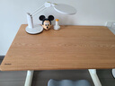 Aooboy日本高品质儿童学习桌写字桌可升降学生书桌家用大白桌实木电脑桌 原木色桌子 120*60cm 实拍图