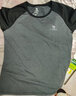 骆驼（CAMEL）弹力健身服女瑜伽运动训练两件套装 Y8S1QL8628-1 氧气蓝 XXL 实拍图