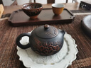 此时此刻 云南建水紫陶茶壶泡茶壶茶具纯手工荷花西施壶李昊牡丹西施260cc 牡丹西施一壶两杯 实拍图