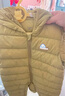 巴拉巴拉童装婴儿羽绒服宝宝轻薄连体衣抱衣爬服儿童冬装男童女童可爱萌趣 黄绿色调-白鸭绒 80 cm-充绒量42g 实拍图