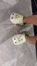 小鹿米利儿童洞洞鞋 夏季新款毛毛虫可爱卡通透气软底宝宝凉拖鞋 苹果绿 14 【140】鞋内长13.5CM建议脚长13C 实拍图