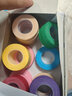 盛韵古筝指甲胶布琵琶胶带儿童透气专业演奏型舒适款义甲专用成人胶布 七种颜色混搭共10卷 实拍图