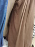 独束大码女装抽绳连帽卫衣套装女秋冬新款胖mm百搭半身裙两件套 咖色半裙 L 实拍图