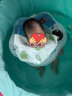 鲸保（Kingpou）婴儿游泳圈 0-3个月脖圈 新生儿游泳圈宝宝洗澡颈圈K5012蓝色中码 晒单实拍图