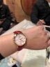 依波路（ERNEST BOREL）瑞士女士手表机械品牌原装进口名表张馨予明星同款送女友腕表 【JD速发】流光红35MM 星品款 5年联保 中国限定款 实拍图