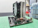 九州风神冰凌MINI/ 玄冰400 /AG400 V5/台式电脑CPU散热器静音风扇12代1700 玄冰400 V5 无光版 实拍图