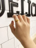 中国黄金（CHINA GOLD）黄金戒指999足金时来运转猫眼珠转运珠指环生日礼物送女友妈妈 时来运转戒指 2.8g 晒单实拍图