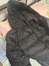 笛莎（DEESHA）童装女童轻薄羽绒服2025秋冬新款女宝宝短款三防轻盈保暖外套 黑色 160 【充绒量：71.2g】 实拍图