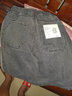 写璇（XIEXUAN）夏季薄款牛仔短裤男七分裤男士宽松直筒弹力中裤休闲哈伦潮流裤子 五分裤305灰色 XL 建议【120-135斤】 实拍图