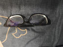 帕米澳（PAMIAO）防蓝光眼镜可配近视男女黑框眼镜近视网上配镜看手机电脑平光 双眼近视-600度 (含镜盒镜布) 实拍图