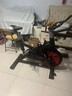 汗马 家用动感单车豪华静音运动健身车减肥健身器材 (支持HUAWEI HiLink ) 升级磁控阻力+智能游戏APP+液压弹簧减震 黑色 实拍图