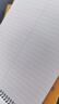 【全网低价】国誉(KOKUYO)螺旋笔记本子Gambol渡边竖翻本线圈速记本6x9寸8mm中央分栏线80张/本6本WCN-S6090 实拍图