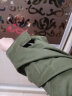 UR2023春夏新款女装休闲时尚宽松连帽军绿长袖风衣外套UWL132013 军绿 S 晒单实拍图
