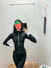 B.Duck小黄鸭泳衣女泡温泉长袖长裤防晒冲浪服水母衣显瘦保守分体泳装 实拍图