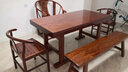 倾听木之歌 奥坎实木大板茶台茶桌椅组合老板办公桌会议桌巴花原木茶板书桌 一板一价联系客服挑选 实拍图